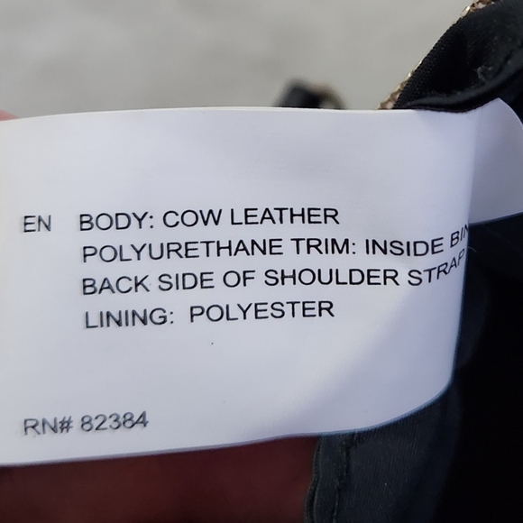 HILARY Radley Faye Black Cowhide Leather Handbag Shoulder Bag Purse - Picture 14 of 15